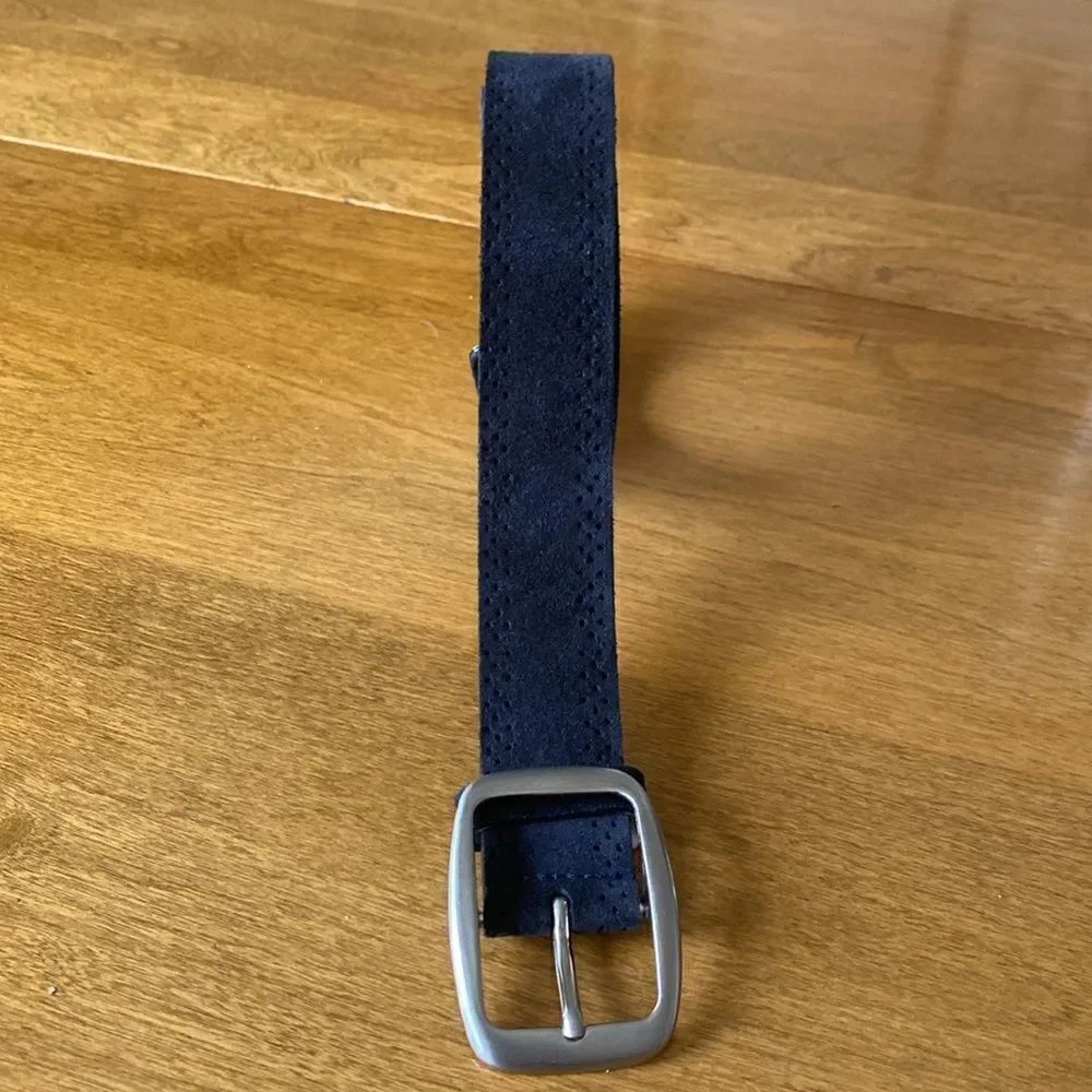 Hugo Boss suede belt